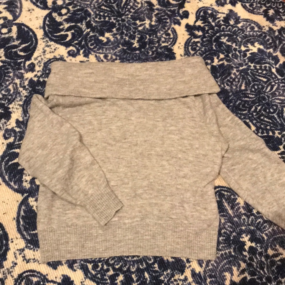 Off the shoulder sweater